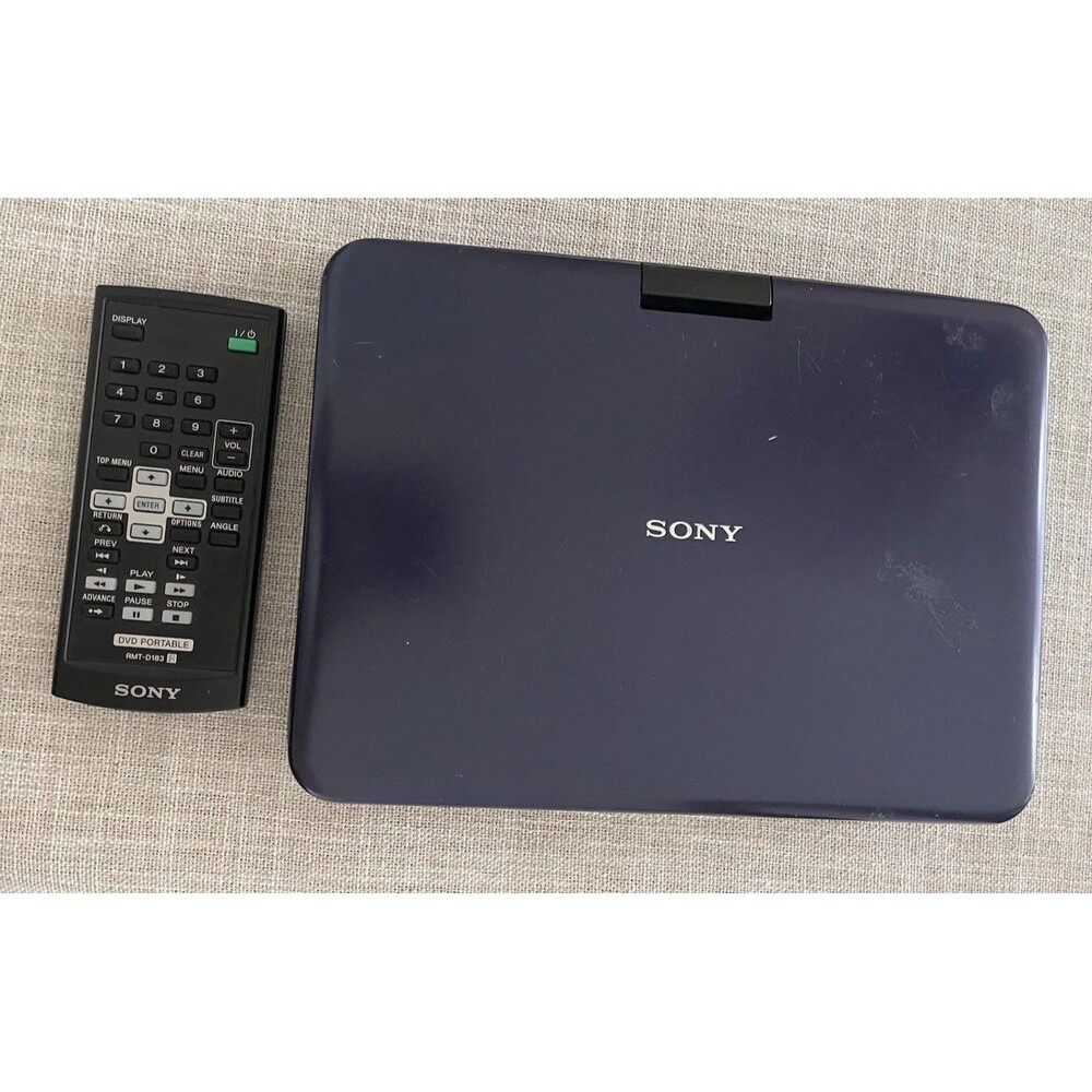 Sony Portable DVD Player #NP-FX110 Remote, Pow Cord Preowned Tested Works GREAT